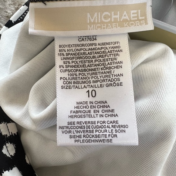 NEW MICHAEL KORS ONE PIECE SWIMSUIT - Picture 10 of 11